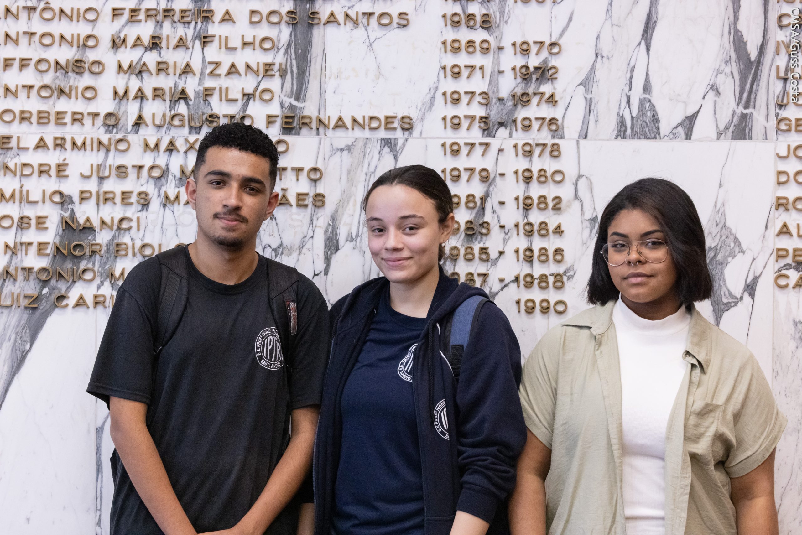Câmara recebe alunos  da EE Profª Ivone Palma Todorov Ruggieri em visitação guiada