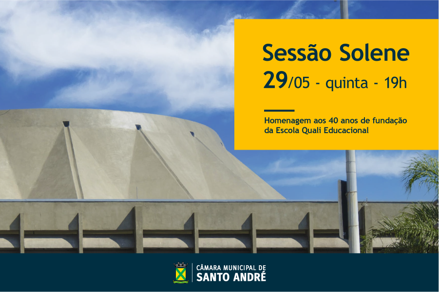 Câmara celebra 40 anos de fundação da Escola Quali Educacional na quinta-feira (29)