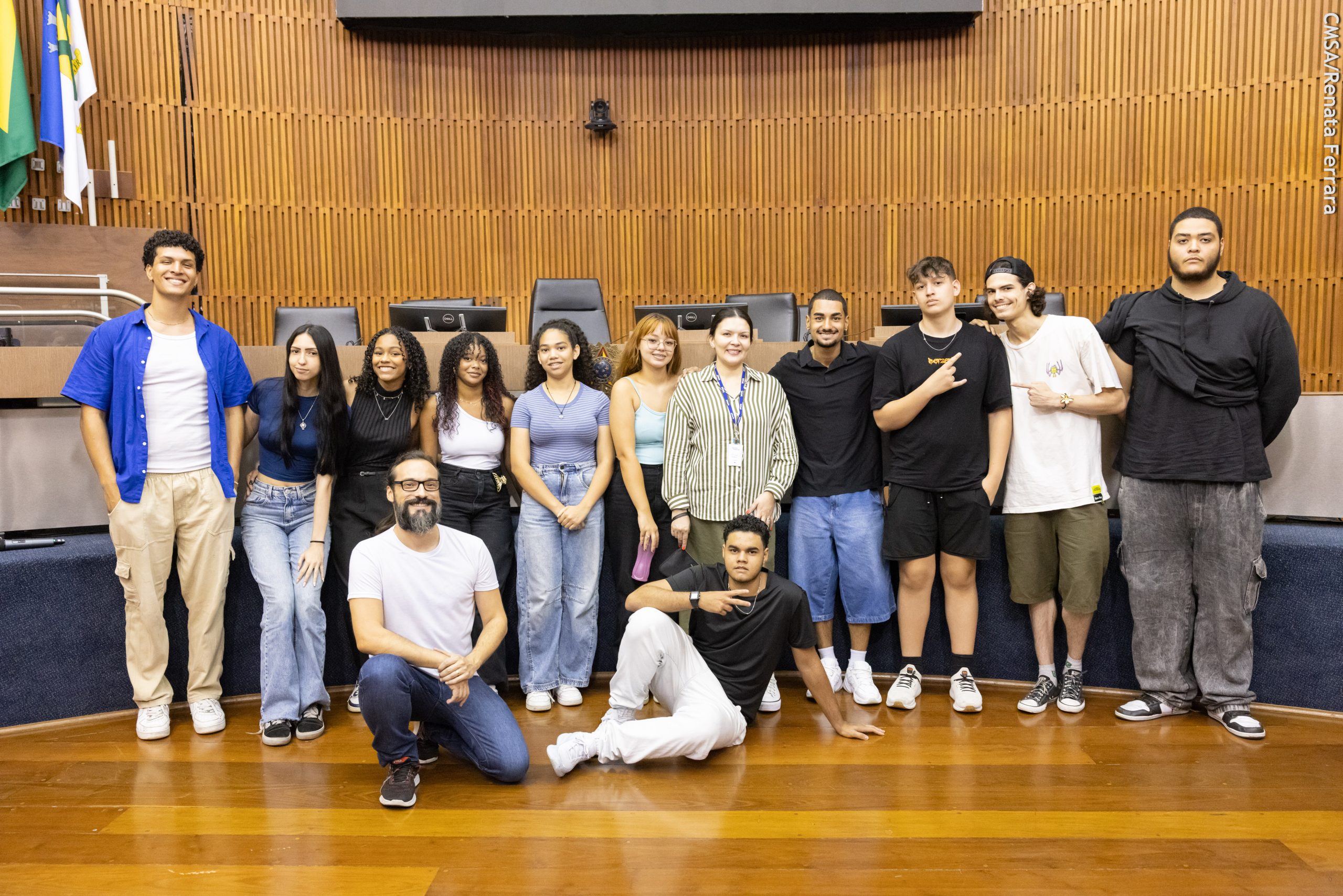 Alunos do Senac visitam a Câmara