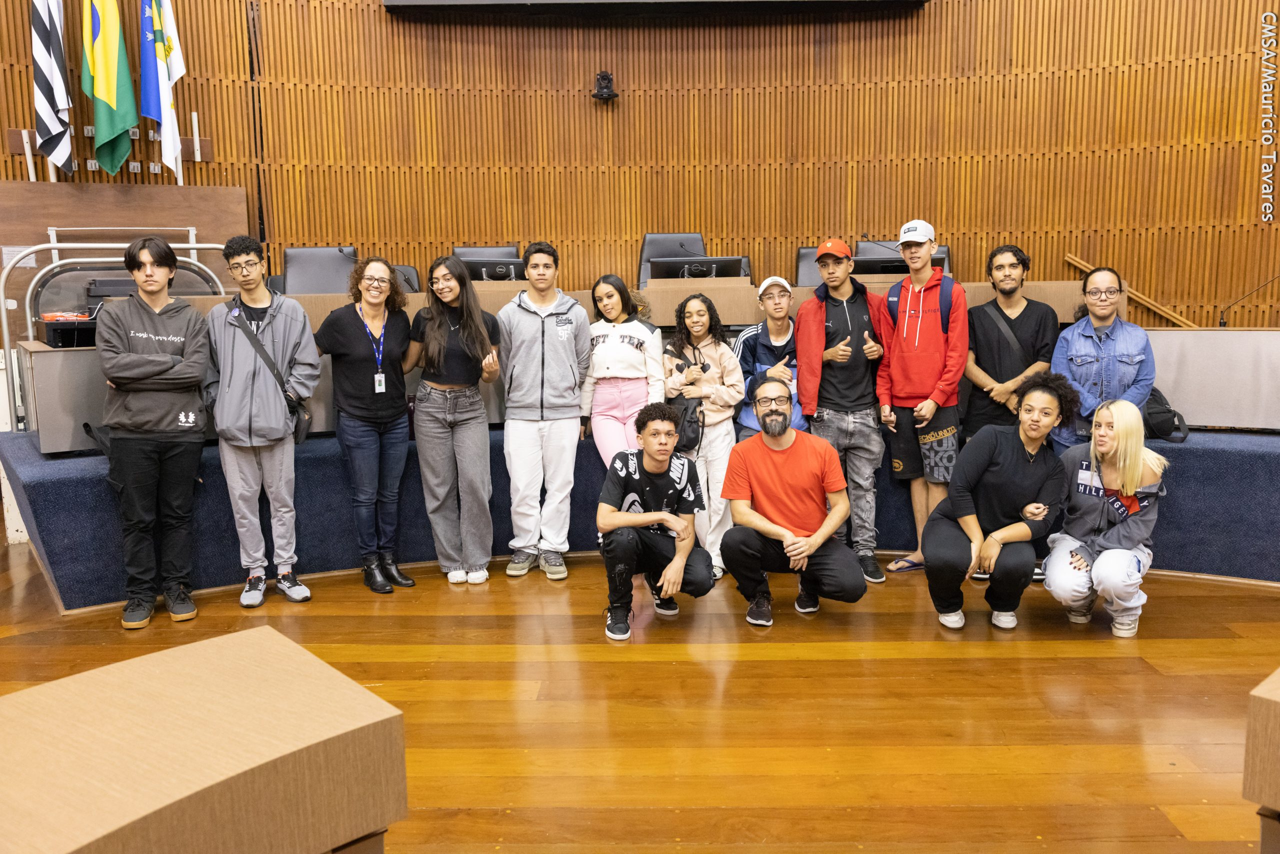 Estudantes do SENAC visitam a Câmara