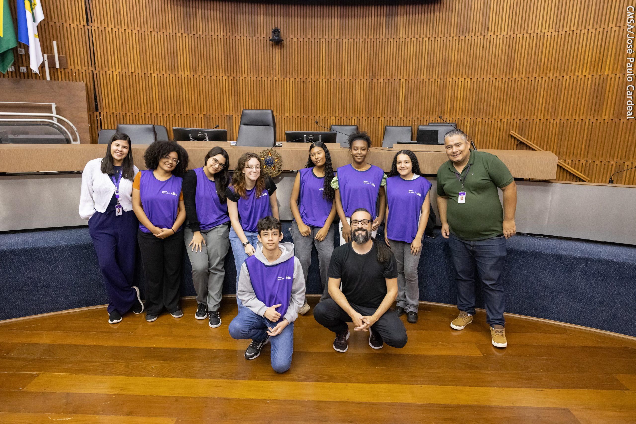 Alunos do CIEE visitam a Câmara Municipal de Santo André