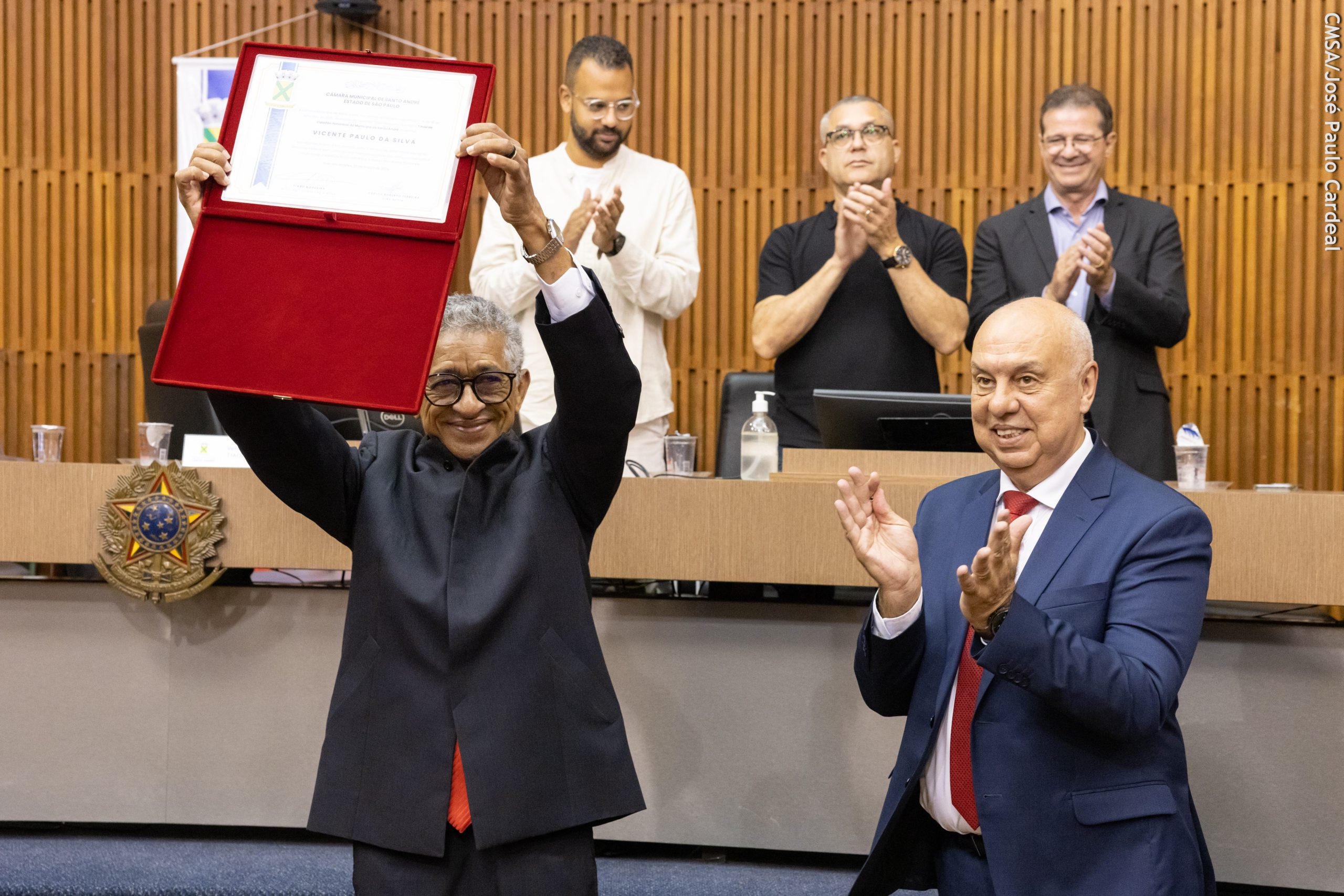 Câmara de Santo André concede Título de Cidadão Honorário ao deputado Vicentinho