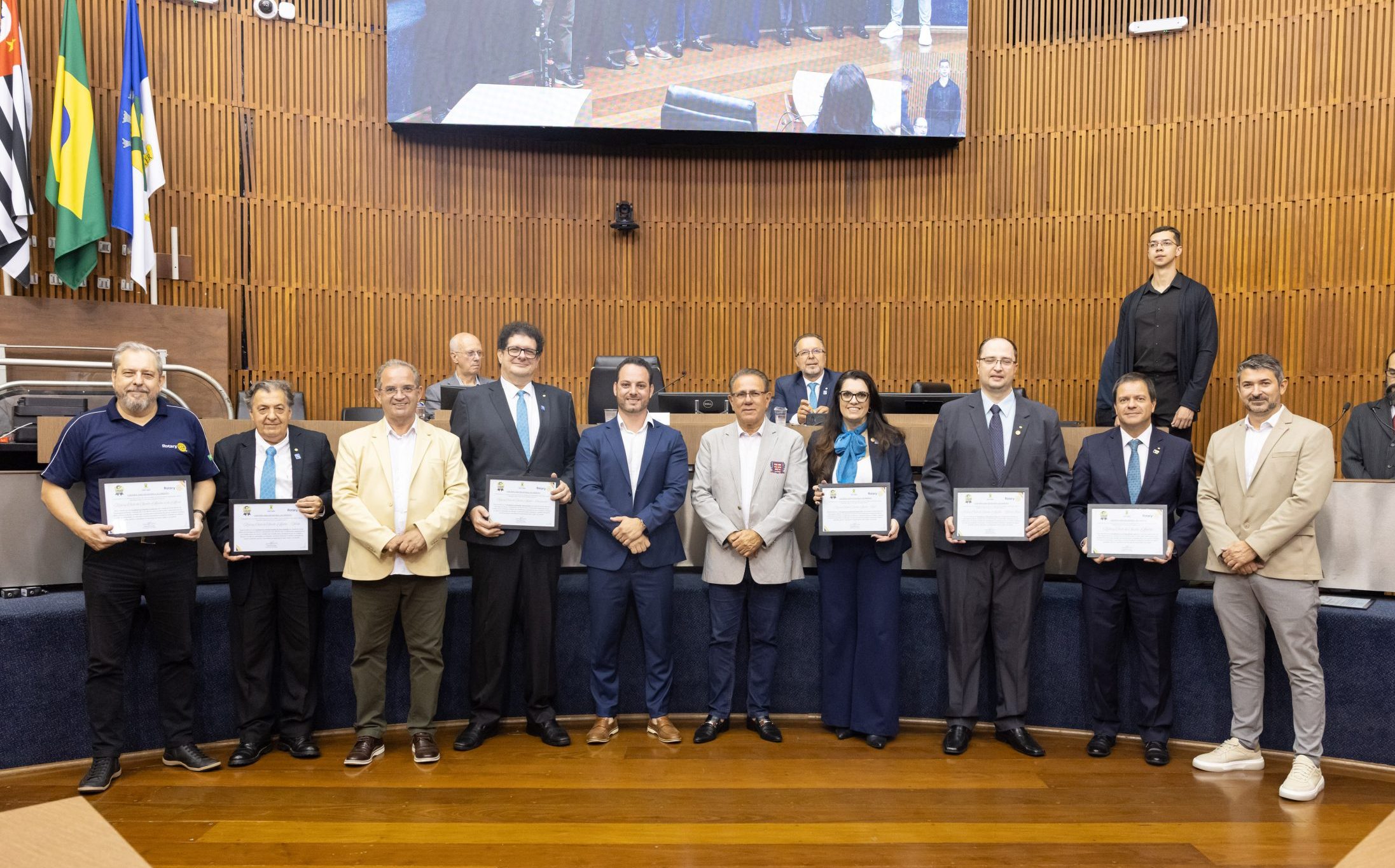 Câmara celebra o Dia do Rotary e destaca atuação social da instituição em Santo André