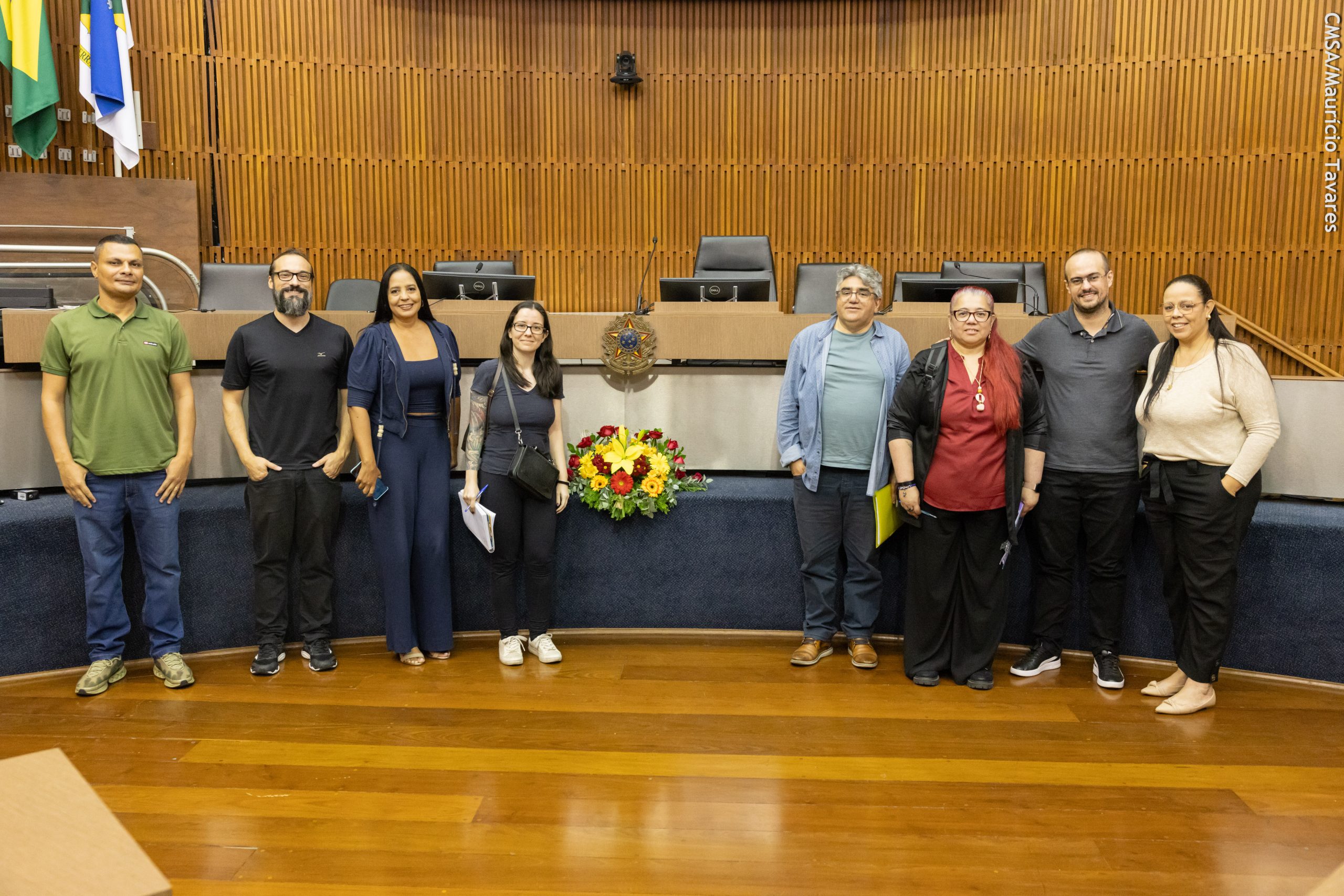 Câmara recebe alunos da Faculdade Estácio