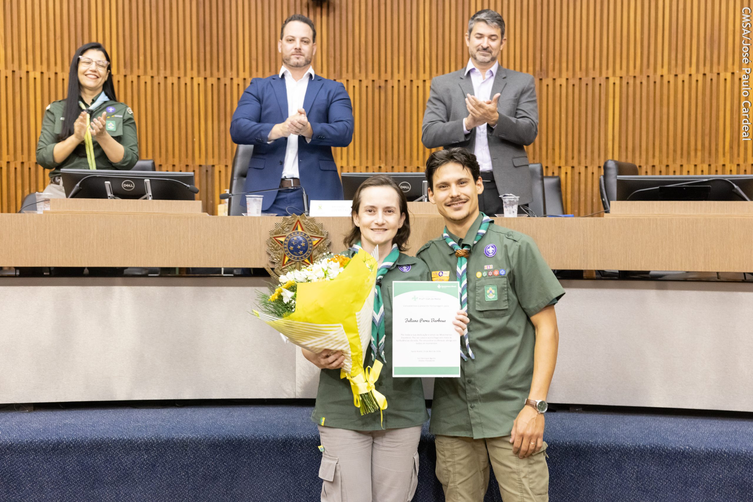 Câmara celebra o Dia do Escoteiro com sessão solene