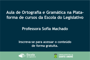 Aula de Ortografia e Gramática