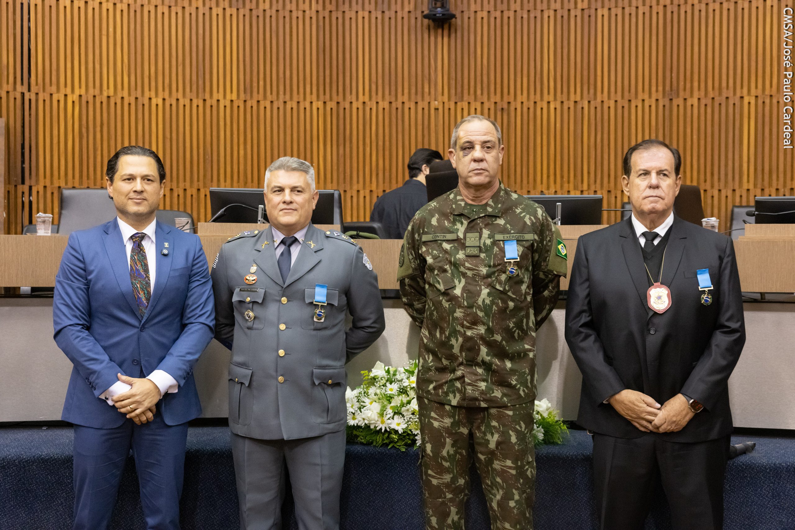 Câmara celebra Dia da Infantaria com homenagens a militares, veteranos e representantes da educação cívico-militar