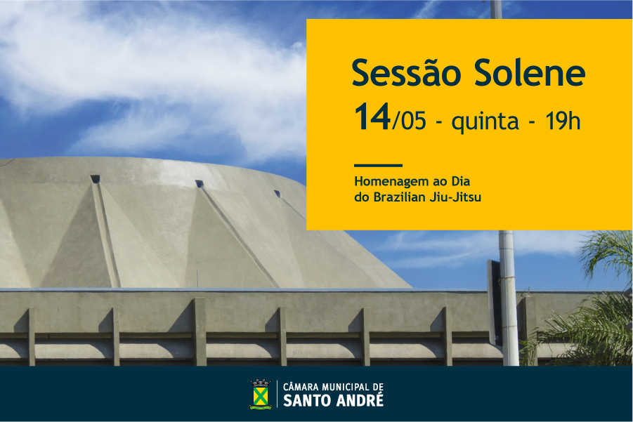 Câmara realiza Sessão Solene em homenagem ao Dia do Brazilian Jiu-Jitsu na quinta-feira (14)